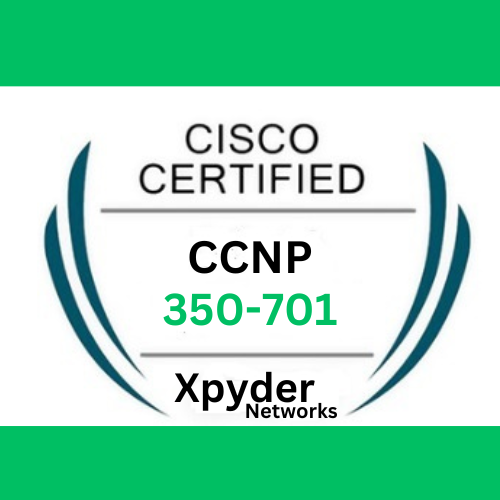 Achieve your goal of passing the CCNP Security Exam on the first try with Xpyder Networks' complete set of 100% Exam Dumps and Practice Tests.