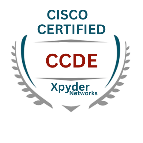 Achieve your goal of passing the CCDE Practical Exam on the first try with Xpyder Networks' complete set of 100% Exam Dumps and Practice Tests.