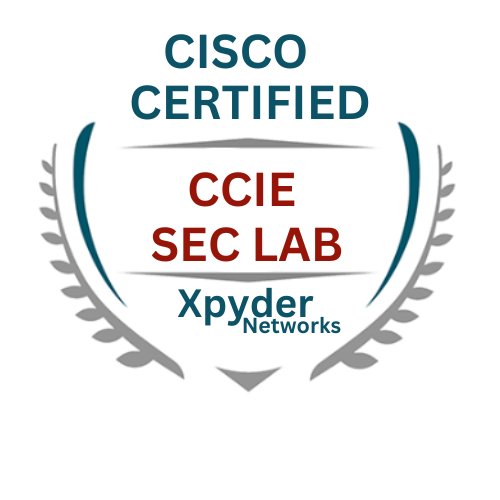 Achieve your goal of passing the CCIE Security Lab Exam in 2024 on the first try with Xpyder Networks' complete set of 100% Exam Dumps and Practice Tests.